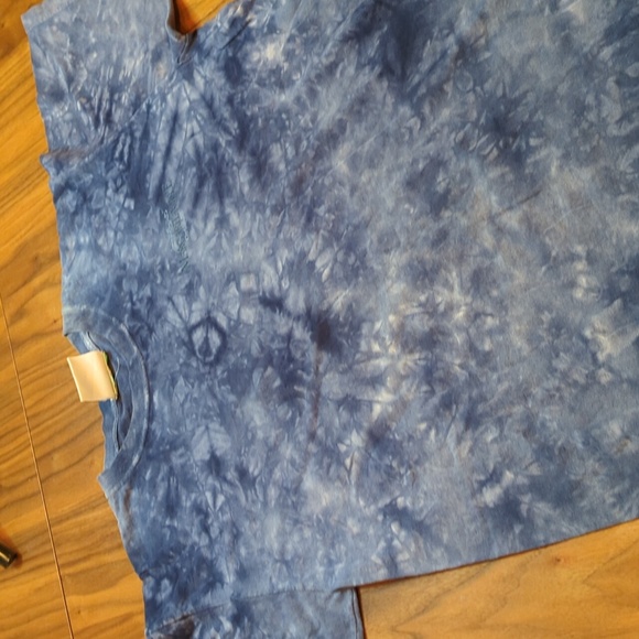 Jimmy Buffett tie dye blue Margaritaville shirt, size L - Picture 3 of 13